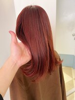 柔らかさと艶感を纏う欲張りチェリーピンク<銀座/艶感/美髪>