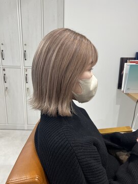 ネイロ 錦糸町(NeiRo) ハッシュカットフルバング似合わせカットレッドブラウン