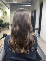 シェル 吉祥寺(shell)&nbsp;グレージュカラー/ボブウルフ/黒髪/ココアベージュ