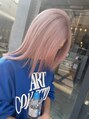 ナンバー ジルバ 立川 (N° jillva) ホワイトピンク【立川ブリーチ/立川ハイトーン/立川美容室】