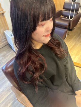 ココミ(kokomi) ラベンダーブラウングラデーション