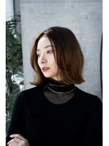 レノラ 本町(LENORA)&nbsp;20代30代大人かわいいナチュラル暗髪ゆるめパーマヘア