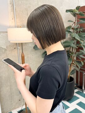 ノエ(noe) ミニボブ×透明感カラーY-39