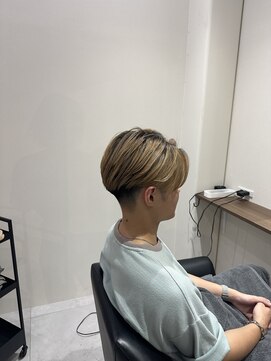 ワークスヘアー(WORKS HAIR) ナチュラルセンターパート