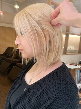 カナン(CANAAN) 抜きっぱなし　ブロンド　ハイトーン　ブリーチ