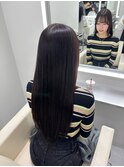 グレーブラック[着物/メルティカラー/透け感バング/新宿]