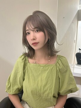 ノイズ エコル(Hair&Make NOISM ekolu ) 大人可愛い20代30代40代小顔ウルフレイヤーボブ丸みショートボブ