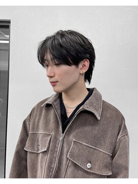 ソソ(soso) メンズシースルーマッシュ/フェザーパーマ/横浜