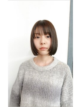 プレイ(PLAY) シンプルボブ×ナチュラルブラウン