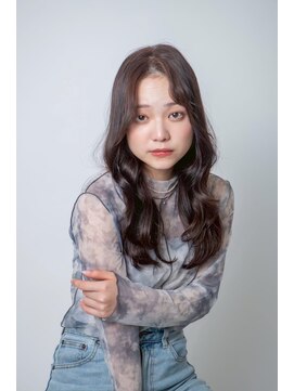 ルフュージュ バイ プロデュース 相模大野店(Refuge by Produce) チョコレートブラウン/ゆるふわウェーブ