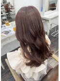 【tomomi＊ピンクブラウン　ピンクベージュ　ブリーチなし】
