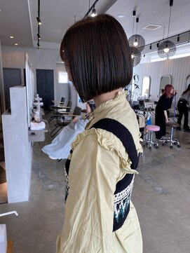 シェル 津山の手店(shel) 大人可愛いミニボブ