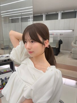 コア 銀座(COA) 透明感ミルクベージュ/レイヤーカット/銀座