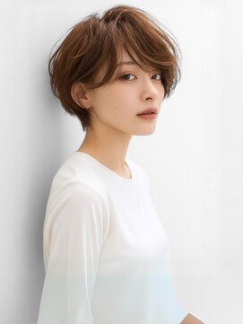 ヘアーアンドスパ フェリーチェ ミチ 野田屋町店(HAIR&SPA felice MICHI) 【feliceMICHI山口智也】大人ショート 30代40代 グレイカラー
