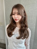 ロンドメリア 天神大名店(Lond Melia)&nbsp;小顔に見せるヘア/ワンレン/ボブウルフ/ネビージュ/黒髪カタログ