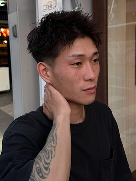 ビンゴ 高松店(BINGO) スパイキーショート／テーパーフェード