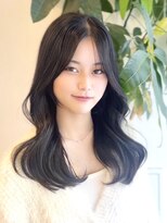 ビューエヒメ(VIEW EHIME)&nbsp;小顔黒髪レイヤーカット×アッシュカラー20代30代40代