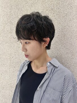 マイル 渋谷(mile) 【SATSUKI】マッシュショート | ニュアンスパーマ