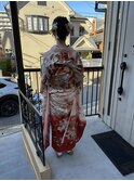 10代20代30代40代　和装ヘア 着付け