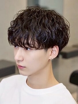 men's salon HYPE 名古屋伏見 メンズサロン/men'sパーマ/men'sカット/men'sショート メンズカット×波巻きパーマ(伏見/伏見駅/栄/メンズ)