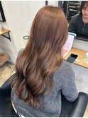 ブリーチなしダブルカラー