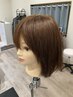 【ブリーチなしトーンUPカラー♪】ダブルライトナー+オンカラー