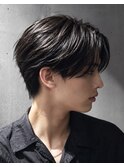 メンズ・ナチュラルセンターパート　滋賀・草津♯120