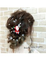 ヘアセット専門店 ナゴミ 池袋店(nagomi)&nbsp;クリスマスアレンジスタイル