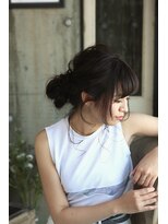 アジュール ヘアデザイン(Aｊu r hair design)&nbsp;カジュアル☆シニヨンアレンジ