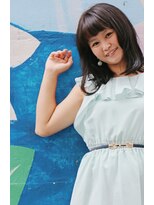 ランプヘアー(LAMP HAIR)&nbsp;10代20代清楚系ガーリー愛されモテヘア前髪ありニュアンス