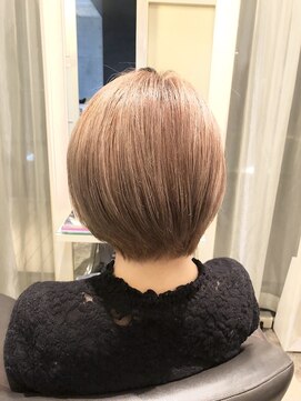 パティオンツー(PATIONN2) 愛されミルクティーベージュ！すっきりショートレイヤースタイル