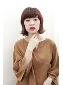 大人可愛い外ハネふんわりショートスタイル