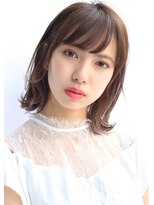 ヘアサロンガリカアオヤマ(hair salon Gallica aoyama) 人気スタイル☆ ナチュラル女子の外ハネミディアム☆