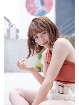 シエナ 渋谷(Siena) siena 外ハネボブ×シルキーベージュ