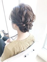 ロカット サロン(Roquat Salon)&nbsp;お呼ばれシニヨンアレンジ【ヘアアレンジ/成人式/立川/立川南】