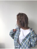 透けカラー 柔らかベージュ