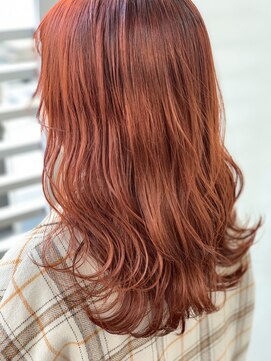 ジーナ 梅田(Zina) Zina ピンクバイオレット☆無造作ウェーブ♪