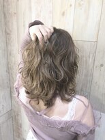 ヘアリゾートエーアイ 新宿西口店(hair resort Ai)&nbsp;ゆるふわ大人可愛いセミロング【Ai新宿西口】