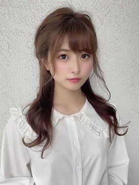 ローラン(ROULAND) 【ROULAND坂本】ゆるふわハーフアップ