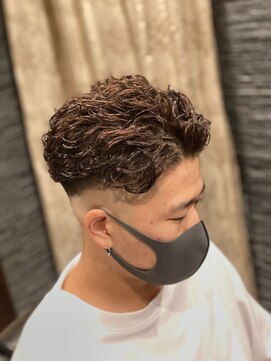 ヒロギンザ 田町店(HIRO GINZA) スキンフェードMIXパーマ