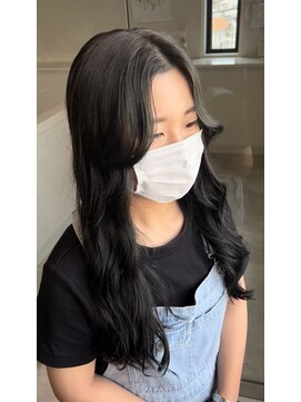 ビスポーク(BESPOKE) 20代30代40代デザインカラーブリーチ1回オルチャンヘア