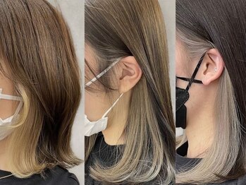 ビス ヘア アンド ビューティー 西新井店(Vis Hair＆Beauty)の写真/驚く透明感/立体感/外国人風を楽しみたい方はVisのデザインカラー◎イルミナカラーも大好評！[西新井]