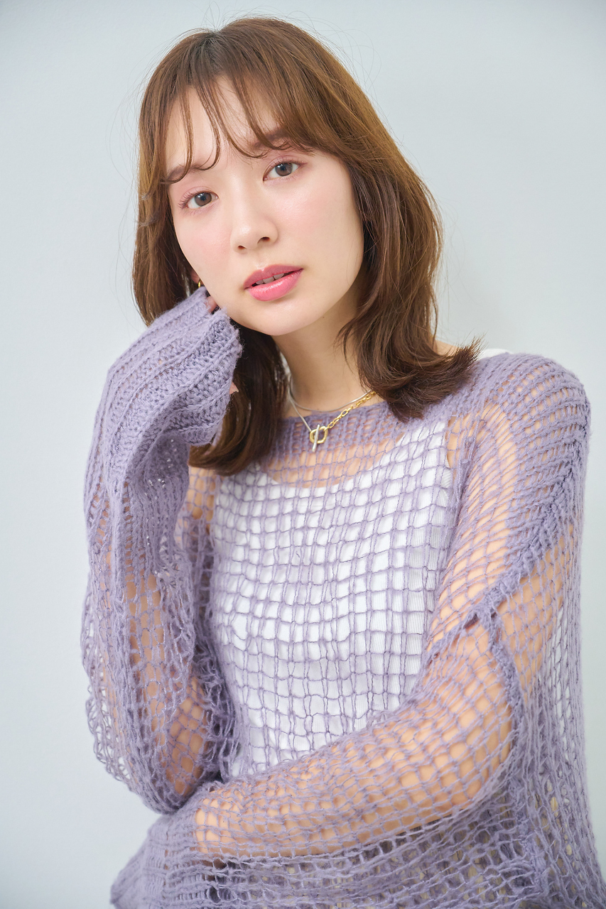 リトル ポルト 元町(little×PORTO) フェミニンココアベージュミディ