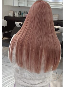 シーン(seen) ★アプリコットピンク_ブリーチ2回~★