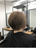 白髪ぼかしハイライト