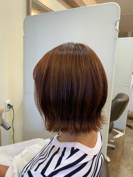 ベルプロッドバイアルター 千葉(bel. prod by aL-ter) 【bel.高野】グレージュカラー/シルキーベージュ/斜めバング