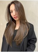 【Blanc】髪質改善__縮毛矯正__ベージュカラー