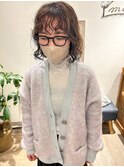 *高塚*大人可愛い切りっぱなしボブパーマ無造作くせ毛風パーマ
