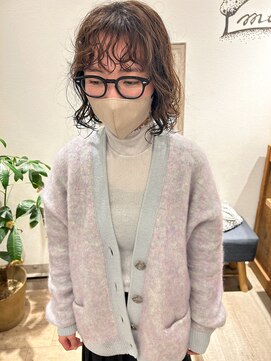 メルト 吉祥寺(melt) *高塚*大人可愛い切りっぱなしボブパーマ無造作くせ毛風パーマ