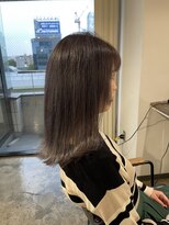 ニュート(Neut )&nbsp;ケアブリーチダブルカラーグレージュ顔周りレイヤー